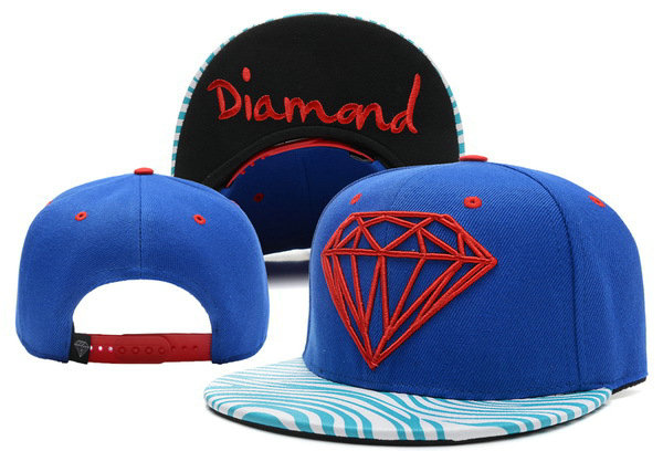 Diamond Blue Snapback Hat XDF